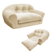 The EuroLuxe Convertible Pet Sofa Bed
